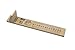 Infant and Toddler Shoe Sizer: Foot Measuring Device for Kids- Wood, Size 0-13 US