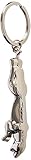 Jaguar Leaper Cat Chrome Key Chain
