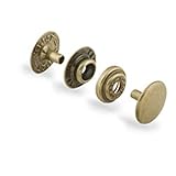 Line 20 Snaps Antique Brass 10/pk