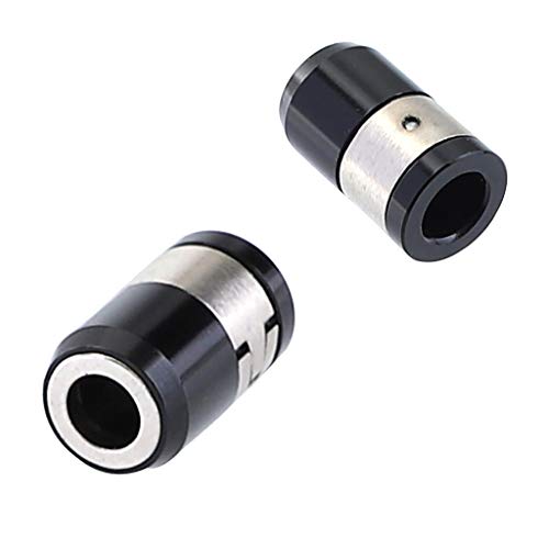 QUICATCH Universal Metric HRC60 21mm Removable Magnetizer Ring Magnetic Steel Screwdriver Bit 2PCS - Thumbnail 3