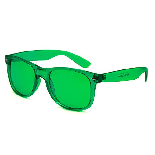 PURPLE CANYON Green Color Therapy Mood Glasses Migraine Glasses Light