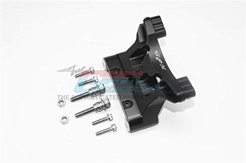 GPM Losi 1/6 Super Baja Rey 4X4 Desert Truck Upgrade Parts Aluminum Front Damper Mount - 1 Set Black