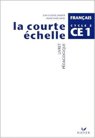 Francais ce1 livret pedagogique