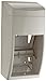 Bobrick 5288 Matrix Series Two-Roll Tissue Dispenser, 6 1/4w x 6 7/8d x 13 1/2h, Gray