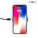 AIRMCIO Wireless Charger,Wireless Charging,Fast Wireless Charger,Wireless Charging Pad,Wireless Charging Base,Wireless Charger Charging Pad,Wireless Charger Stand,Standard Qi Charger Compatible