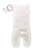 Pinleck Newborn Baby Boy Girl Cute Cotton Plush Receiving Blanket Sleeping Wrap Swaddle (White, One Size)