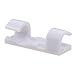 Cable Clips with Strong Self-Adhesive Pads - No Tools Required | Organize Cords and Wires for a Clean, Beautiful Home or Office | Set of 20 | White - by Titan Grip primary