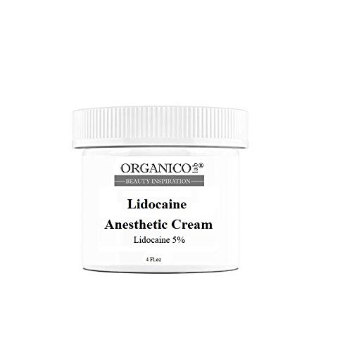 ORGANICOLAB, 5% Lidocaine, for Deeper Penetration, Topical Numbing Cream, Local and Anorectal Discomfort, 4 oz