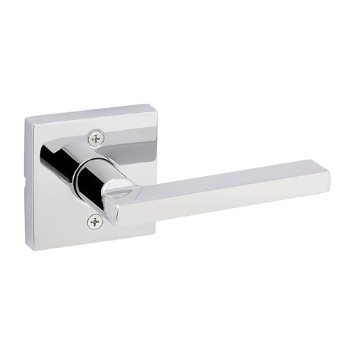 Kwikset Halifax Dummy Door Handle, Single Sided Lever for Closets, French Doubl…