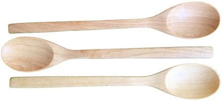 Wooden Utensil, Decoration, Photos, Reusable Eco Friendly for cooking Approx. (10" x1.5") Set of 3 Pcs