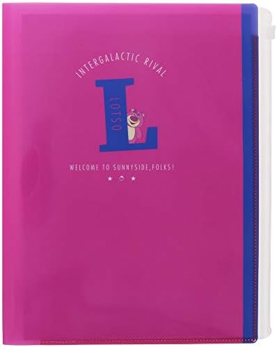 新品未使用 サンスター文具 ディズニー クリアファイル ファスナーケースつき ロッツォ S キャラスタ