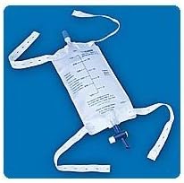 Rochester Medical Latex Free Urinary Leg Bag, 600mL, Secure Glide Drain (RH49125) Category: Drainage Bags by Rochester Medical