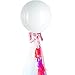 AZOWA White Balloons 36 Inch Big Round Balloon Pack of 6