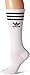 adidas Originals Women's Roller Knee High Sock (1-Pair), White/Black, Medium, (Shoe Size 5-10)
