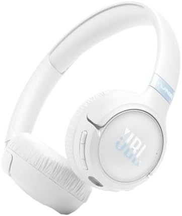 Tune 680NC, Kabelloser On-Ear-Kopfhörer mit Noise-Cancelling, Weiß