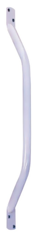 Aidapt White Safety Outdoor Indoor 28" (714mm) Easy Grip Coated Steel Grab Bar Rail Support Aid