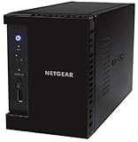 NETGEAR ReadyNAS RN212 2 Bay Diskless Personal Cloud NAS, Desktop & Mobile App, 12TB Capacity Network Attached Storage, 1.4GHz Quad Core Processor, 2GB RAM