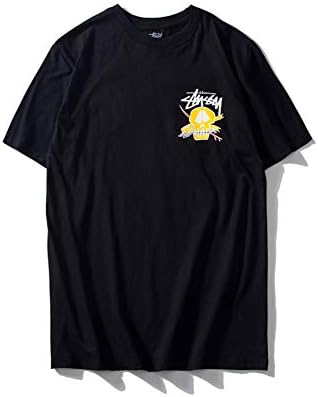 coolpos Street Girl Short Sleeved T Shirt Men Women Spring Summer Skull surf T Shirt