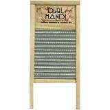 Dubl Handi 8-5/8 in. W x 18 in. L Metal Scrub Surface Washboard