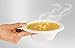 BluShine 250 Pack – 12 Oz Disposable Plastic Soup Bowl Plates – Extremely Strong and Sturdy – Heat-Resistant and Soak-Proof - Does Not Melt or Cave in Microwave – Heavy Duty BPA-Free Plastic