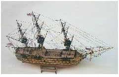 Mantua Models (720) HMS Victory (6) Model Ship Kit – Easy to Assemble, Plank on Frame Hull Type, Precision Boat Replica. DIY Interior Decor Accessory