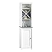 Sauder Caraway Linen Tower, Soft White finish