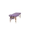The Best Massage Two Fold Purple Portable Massage Table – PU Leather High Quality – by Heaven Massage
