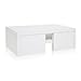 Way Basics 2 Shelf Monitor Stand, PC Monitor Laptop Risers, Desktop Storage Organizer (Tool-Free Assembly and Uniquely Crafted from Sustainable Non Toxic zBoard Paperboard) White