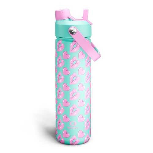 encool Insulated Water Bottle with Straw 26 oz