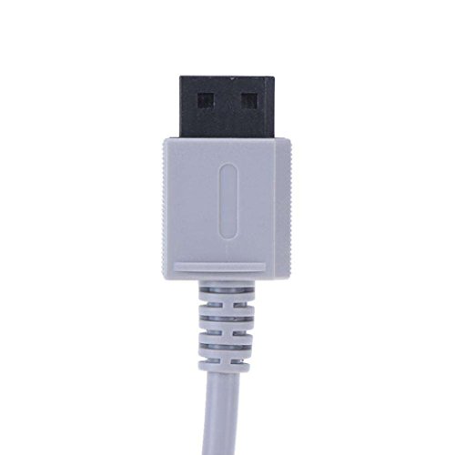 SUKEQ Component HDTV RCA Video & RCA Stereo Audio AV Cable Cord Plug for Nintendo Wii U Wii