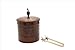 Old Dutch Antique Copper Heritage Ice Bucket & Brass Tongs, 2.5 Qt.