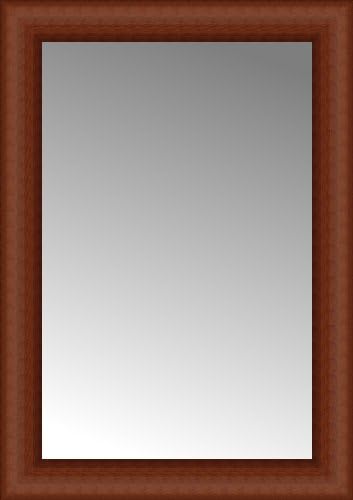 18" x 25" Ansley Cherry Custom Framed Mirror