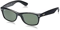 Ray-Ban RB2132 New Wayfarer Unisex Non-Polarized Sunglasses