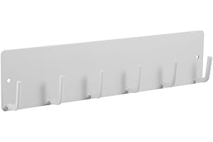 Kalekey Magnetic Key Holder for Metal Front Door Towel Hook Brush Organizer for Laundry Room on Dryer Washer Hat Hanger for Entryway for Festival Holiday Decorations(White)