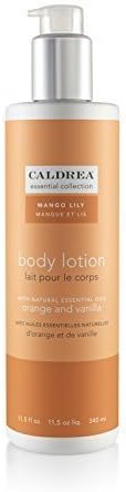 Caldrea Essential Collection Body Lotion, Mango Lily,11.5 fl oz.