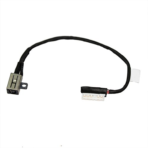 AC DC Power Jack Cable Connector Plug Replacement For Dell Inspiron 15-3558 15-3551 15-3552 i3558-9136 Ryx4j Compatible With 450.030060001