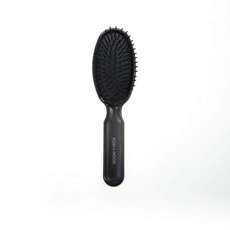 Large oval pneumatic brush - Black