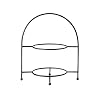 Laura Ashley – Afdruiprek, etagère, borden etagère – 2-traps – H31 cm – voor bordendiameter van 20 tot 26 cm
