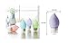 Travel Accessories Bottles, PYRUS Silicone Travel Containers for Shampoo Toiletries Great for Vacation Business Camping(4 Pack of 75ml)