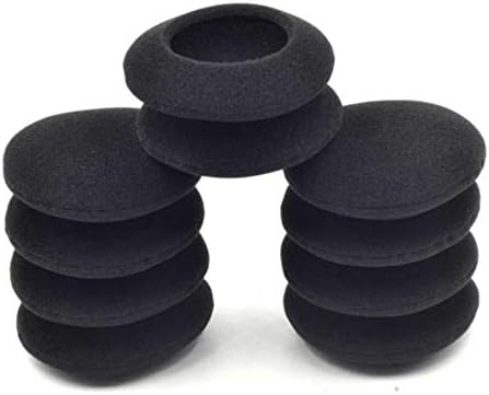 MIAYAYA 55mm Headset Ear Cushions Soft Sponge Ear Pads Protector for Sony Sennheiser Philips Jabra BT620s BT 620S SONY DR-BT21G DR BT21G / Headphone Headset Cushion Cups Cover