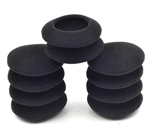 MIAYAYA 55mm Headset Ear Cushions Soft Sponge Ear Pads Protector for Sony Sennheiser Philips Jabra BT620s BT 620S SONY DR-BT21G DR BT21G / Headphone Headset Cushion Cups Cover