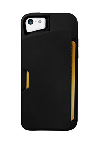 Smartish iPhone 5c Wallet Case - [Ultra Slim Protective iPhone Wallet] - Slite Card Case for iPhone 5c by (CM4) - Black Onyx' - Thumbnail 6