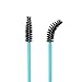 Mascara Wands, 300 Pack Disposable Lash Brushes for Eyelash Extensions Makeup Brush Bulk Tool Set, Blue/Black