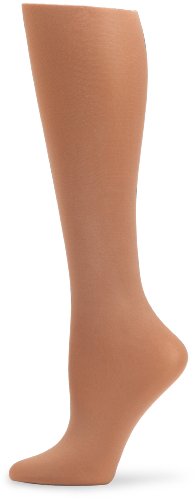 Danskin Big Girls' Student Footed Tight,Suntan,L (12/14)