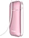 Letouch Rechargeable Hand Warmer 5200mAh Power Bank, Portable USB Electric Hand Warmers Double-sided Heating Mobile External Battery Charger Best Gift in Winter for Women,Man (7800mAh Rose Gold)