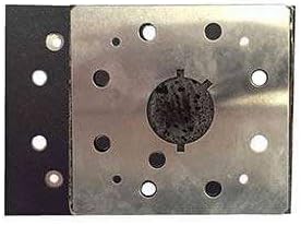 Superior Pads and Abrasives SPD18-K 1/4 Sheet, 8 Hole Stick on Square Sanding Pad Replaces Dewalt 151280-00, 151284-00SV 2 PER PACK