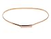 Herebuy - Fashion Belts for Women Gold Skinny Waist Belt for Dress