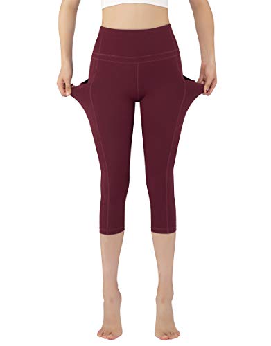 EvenYoga Yoga Pants for Women,High Waist Full Length Leggings with Pockets Tummy Control Workout Running Pants,7\