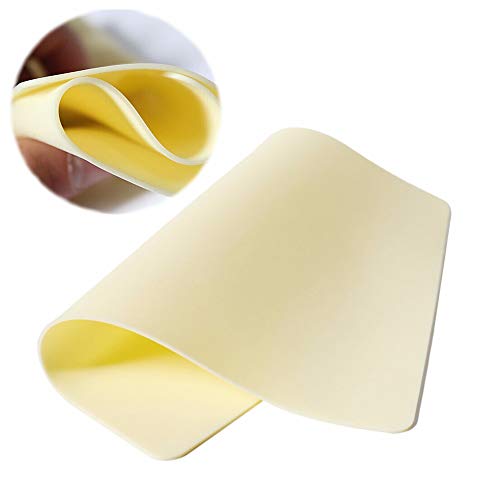 Blank Tattoo Skin Practice Makeup - Sotica Double Sides 5 Sheets 8x6" 1.2MM Silicone Tattooing and Microblading Fake Eyebrows latex Practice Skins for Tattoo Supplies Tattoo Kit - Thumbnail 3