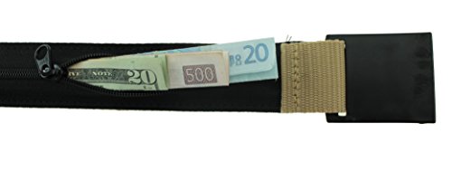 Titan Money Belt Made in the USA by Thomas Bates (Black)